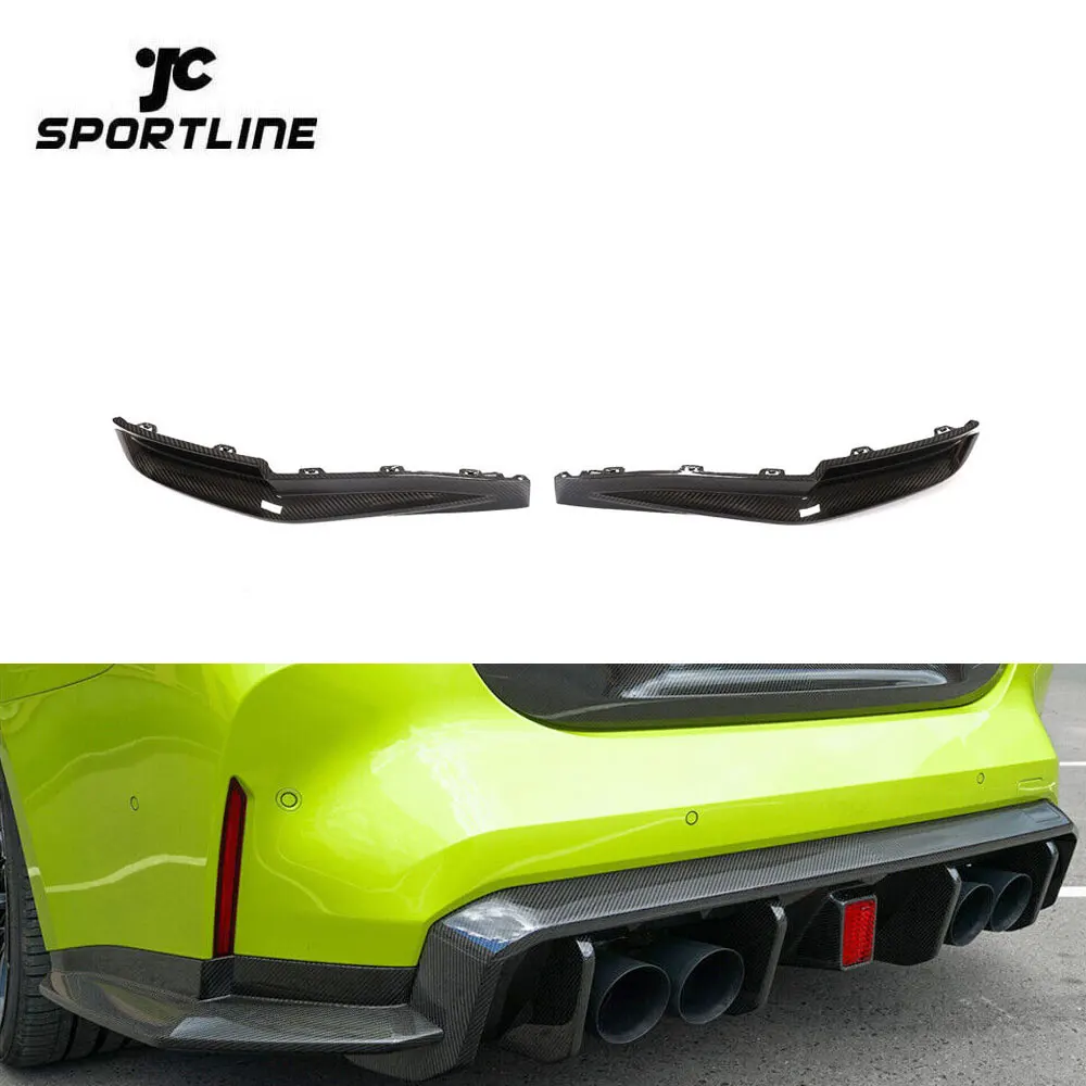 

Modify Luxury 3Series G80 Dry Carbon Fiber Car Rear Splitter Aprons For BMW G80 M3 Sedan 4-Door 2021UP