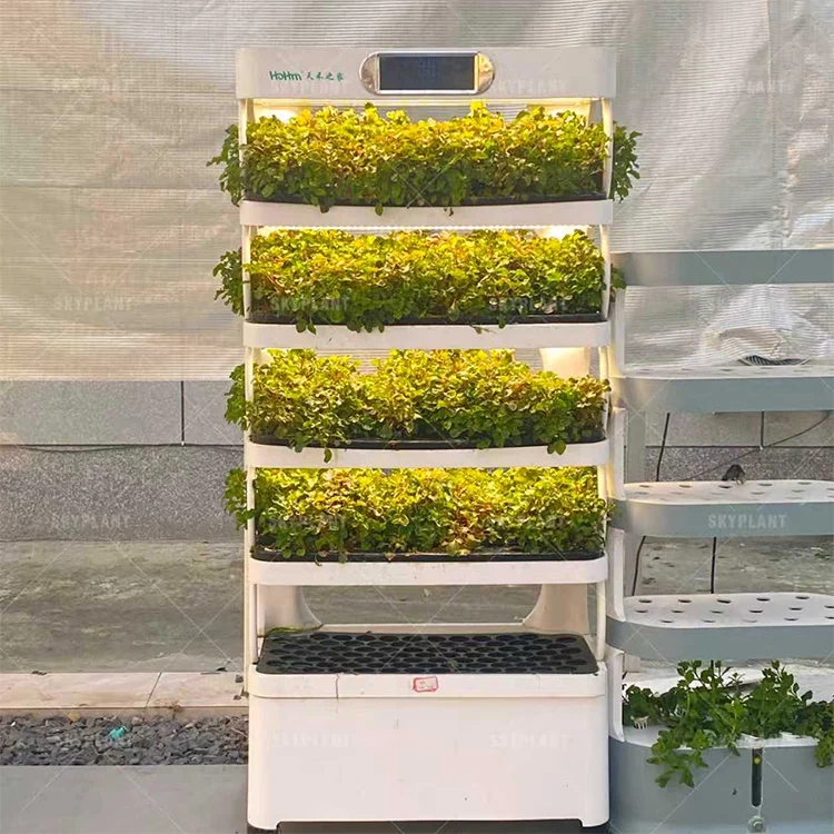 

Popular Industrial NFT Hydroponic System - Indoor Professional Cultivation Automatic Vertical Growth Chamber