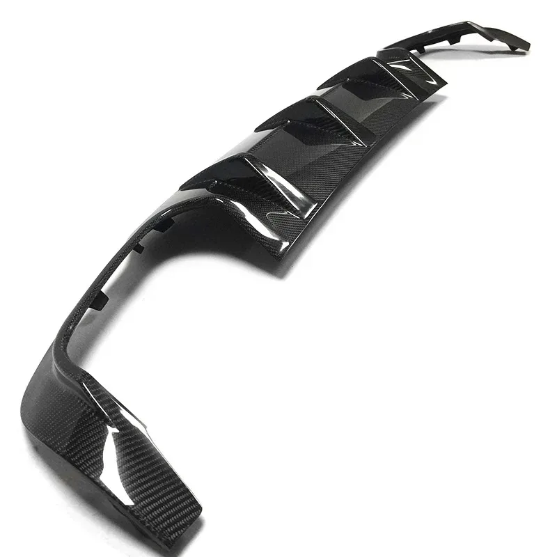 For Mercedes W204 C Class 2012-2014 C63 AMG Premium Carbon Rear Bumper Diffuser