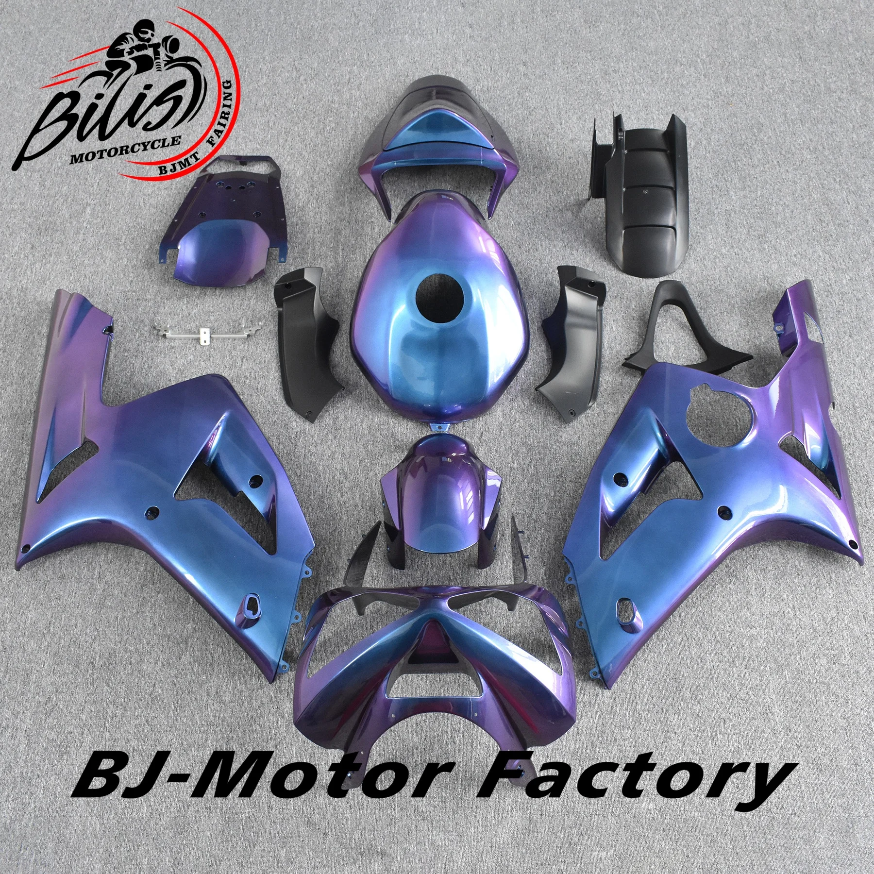 

Новый ABS литой высококачественный комплект обтекателя автомобиля для Kawasaki ZX-6R ZX6R 636 2003 2004 03 04, обвесной комплект