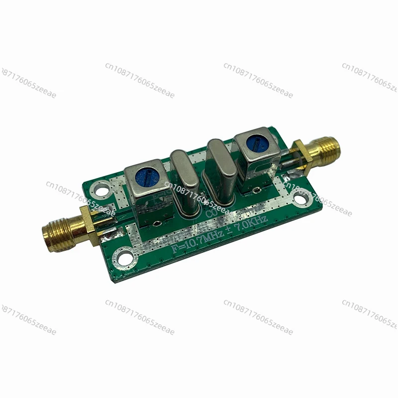 AM Filter 10.7MHz ±7KHz 10.7M Bandpass Filter Narrowband SMA-KE For Oscilloscope Ham Radio Amplifiers