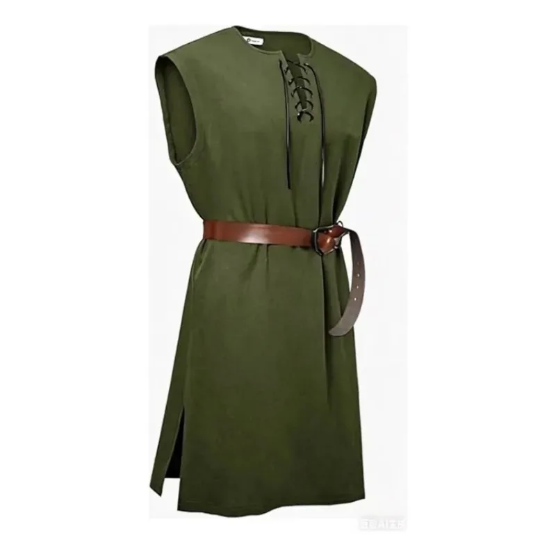 Picture 5: 2026 Red Viking Tunic Medieval Armor Renaissance  Cosplay Costume