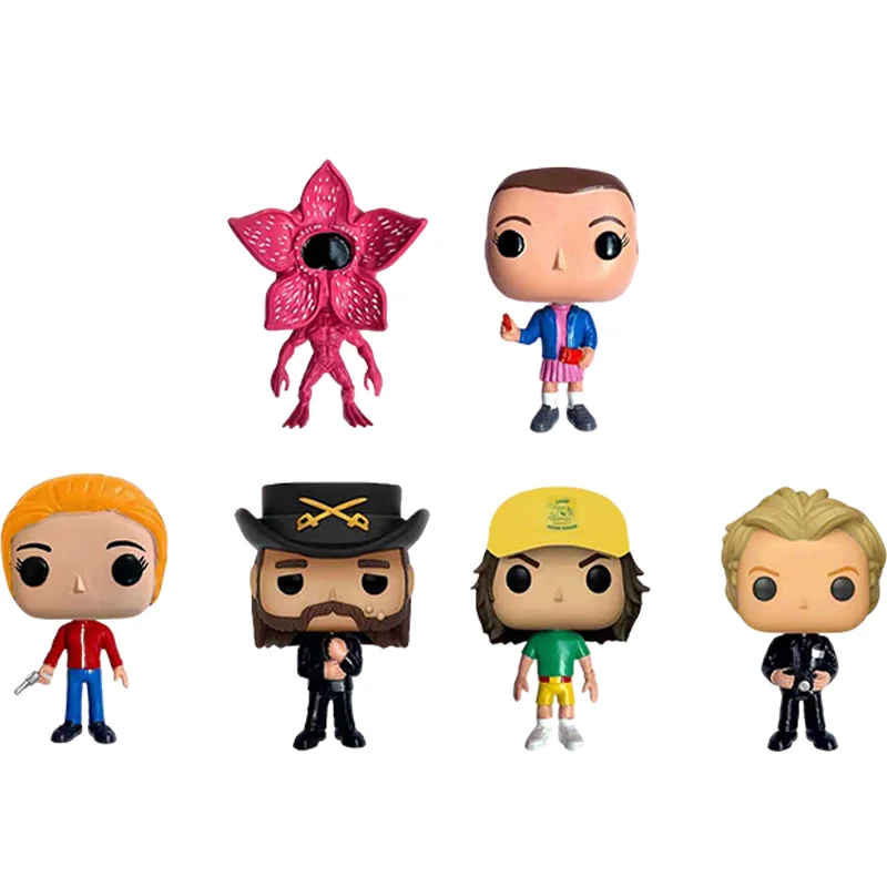 ฟิกเกอร์อนิเมะ Stranger Things  วัสดุไวนิล  ฟิกเกอร์แอคชั่นสำหรับเด็กผู้ชาย  ของสะสมคอสเพลย์  ของตกแต่ง  ของเล่นเด็ก  ของขวัญวันหยุด  ของขวัญสำหรับแฟนๆ