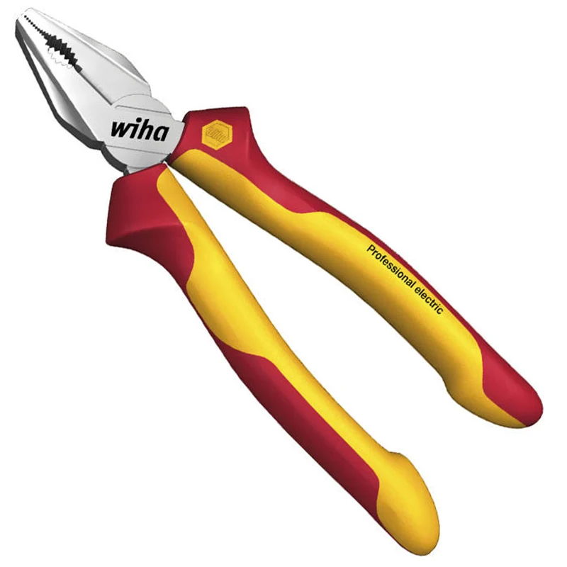 Wiha 26708 Chrome Plated Combination Plier 1000V VDE Insulated Wire Cutters 180mm Germany