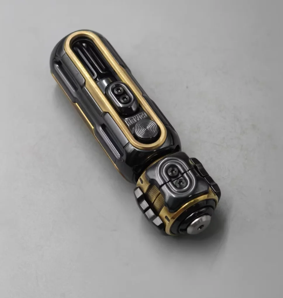 

Б/у EDC MUYI Heavy Gunner + потрескивающие частицы циркония, латунь, слайдер, декомпрессионные игрушки