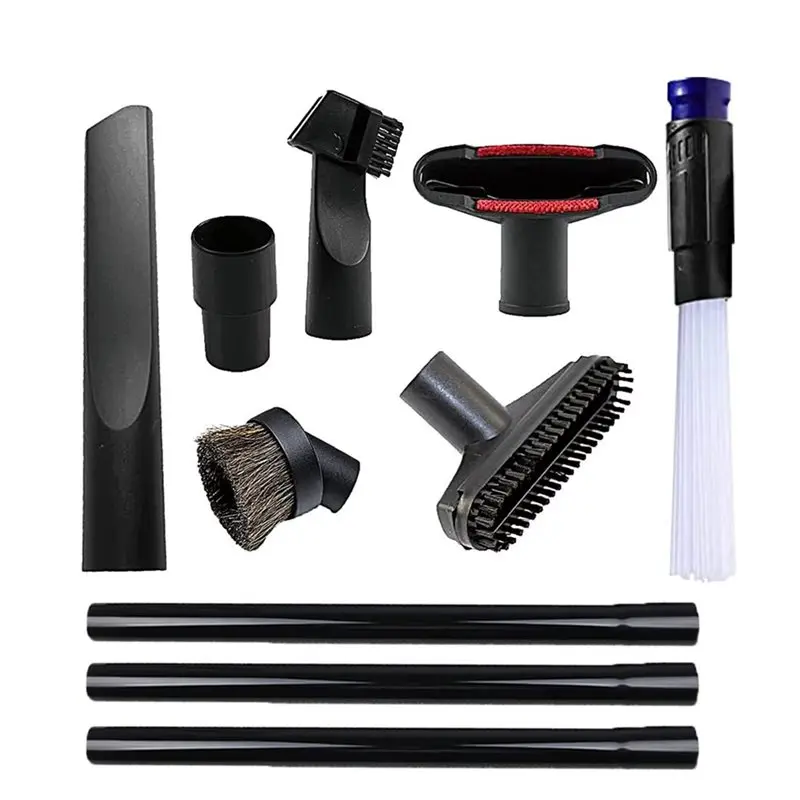 [B25B!】 Vacuum Attachments Accessory 1 1/4 Inch& 1 3/8 Inch Household Cleaning Kit With Adapter(10 Pcs)