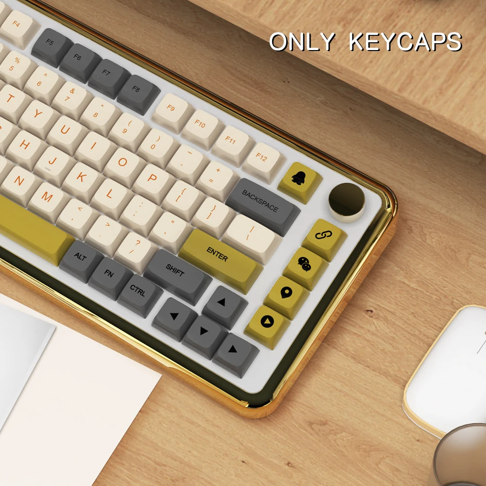 Imagem -02 - Xda Perfil Pbt Keycaps Teclado Mecânico com Layout Iso Espanhol Coreano Francês Alemão Português Russo Japonês