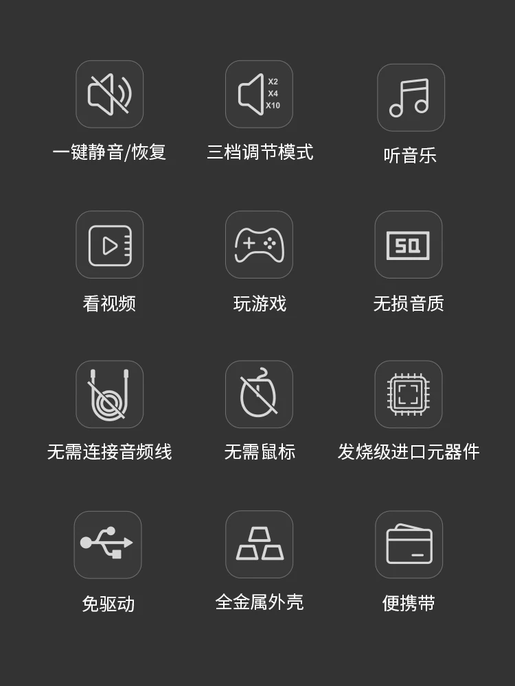 マルチメディアコンピュータコントローラー,オーディオワイヤーコントローラー,usbスピーカー,サウンドスイッチ,音質,損傷しない
