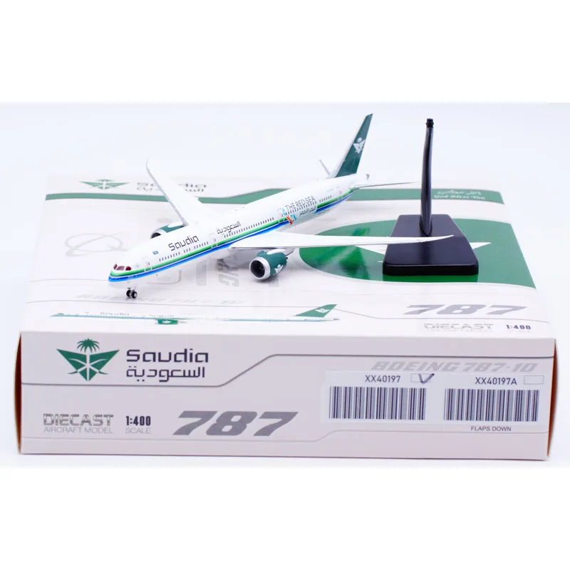 XX40197 Alloy Collectible Plane Gift JC Wings 1:400 Saudi Arabian \