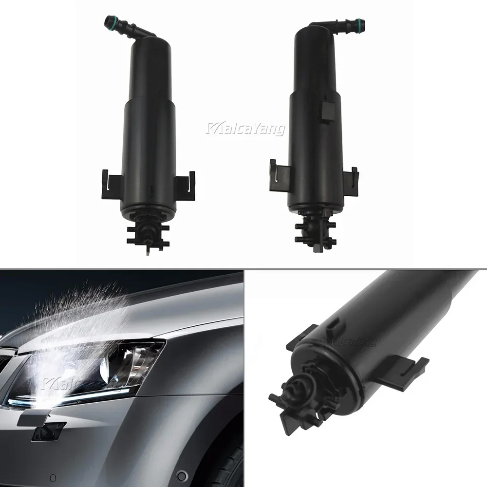 61677173851 61677173852 Left Right Side Headlight Washer Wiper Nozzle Cylinder Pump For BMW E70 X5 2007-2013