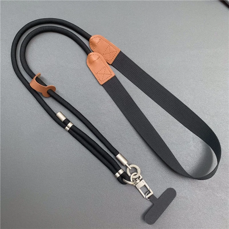 150cm Verstellbares, verbreitertes Schulter-Handyband, Kamera-Schlaufe, hochwertiges Dekompressions-Handy-Hängeseil