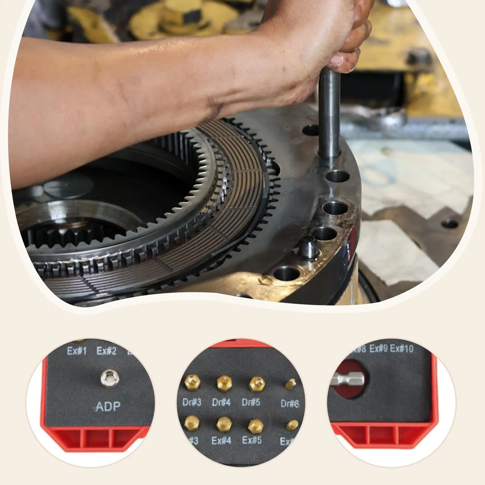 

Remover for Damaged Screws and Bolts High Speed Steel Drill Extractor Kit for Home Improvement Projects