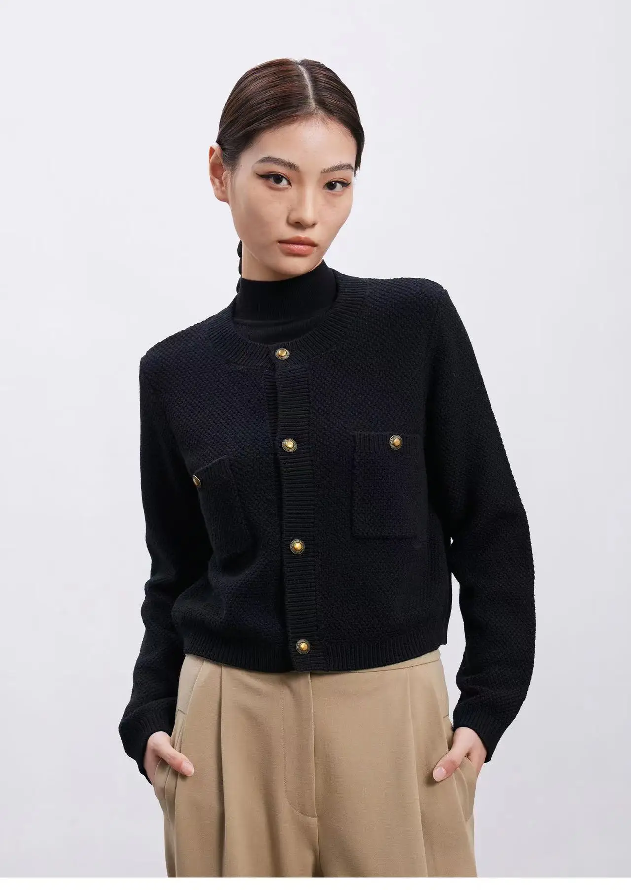 2023 Ladies cardigan loose fashion knitwear spring and autumn clothes for women Korean fashion sweater knitwears