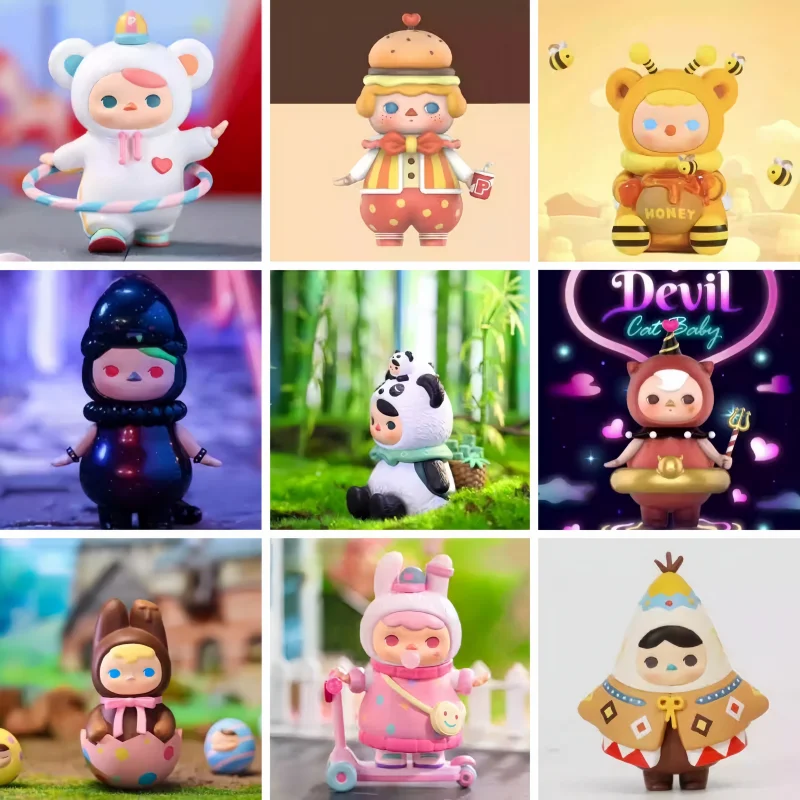 

Genuine Pucky Witch Biqi Hanging Card Collection Cute Ornament Collectable Desktop Decoration Toy Girl'S Birthday Surprised Gift