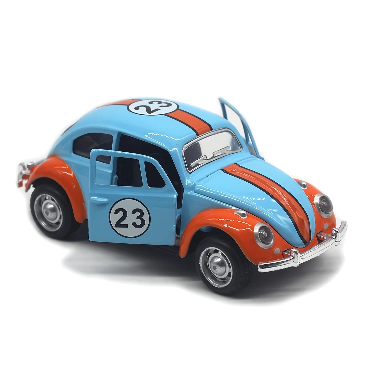 1:36 뉴 빈티지 비틀 합금 다이캐스트 클래식 모델 장난감 자동차, 문이 열리는 풀백 기능, 수집용 장식품, 남자아이 장난감
