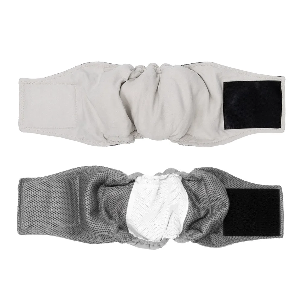 

Breathable Dog Physiological Pants Washable High Absorbing Male Dog Diapers Leak-proof Comfortable Canine Hygiene Band