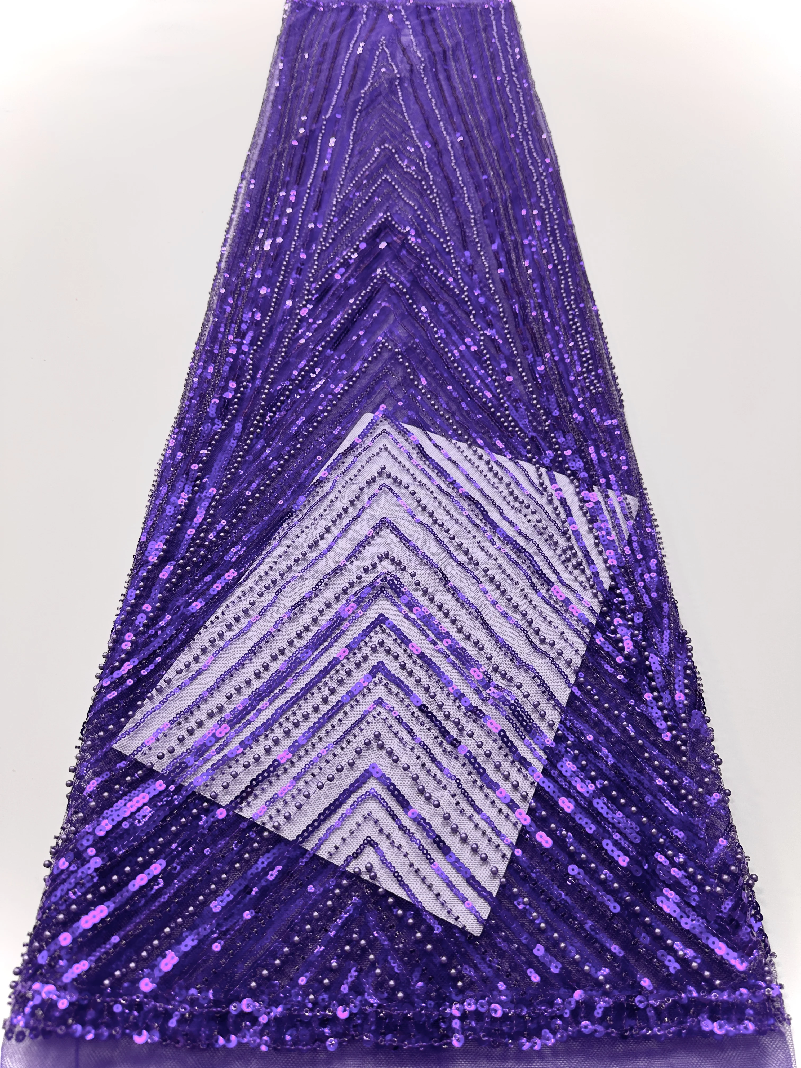 Vermelho africano 3d lantejoulas frisado tecidos de renda 2025 alta qualidade bordado francês nigeriano tecido renda para material costura casamento