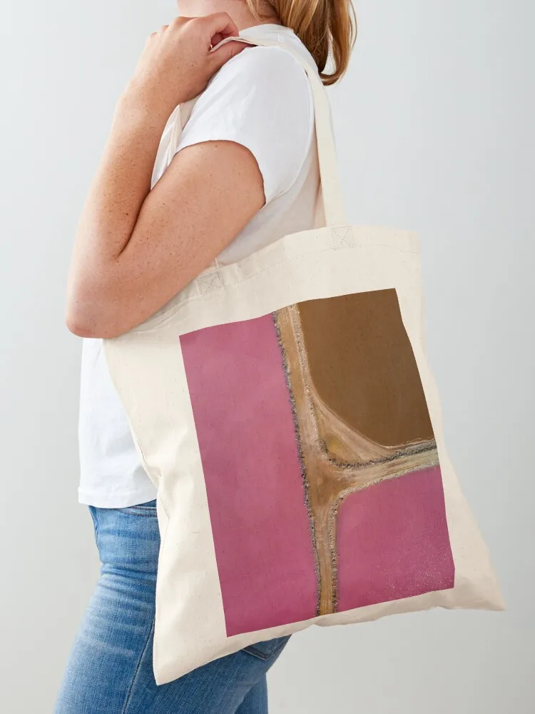 

Сумка-шоппер Hutt Lagoon Pink Lake, Западная Австралия, с ручками, изготовленная на заказ