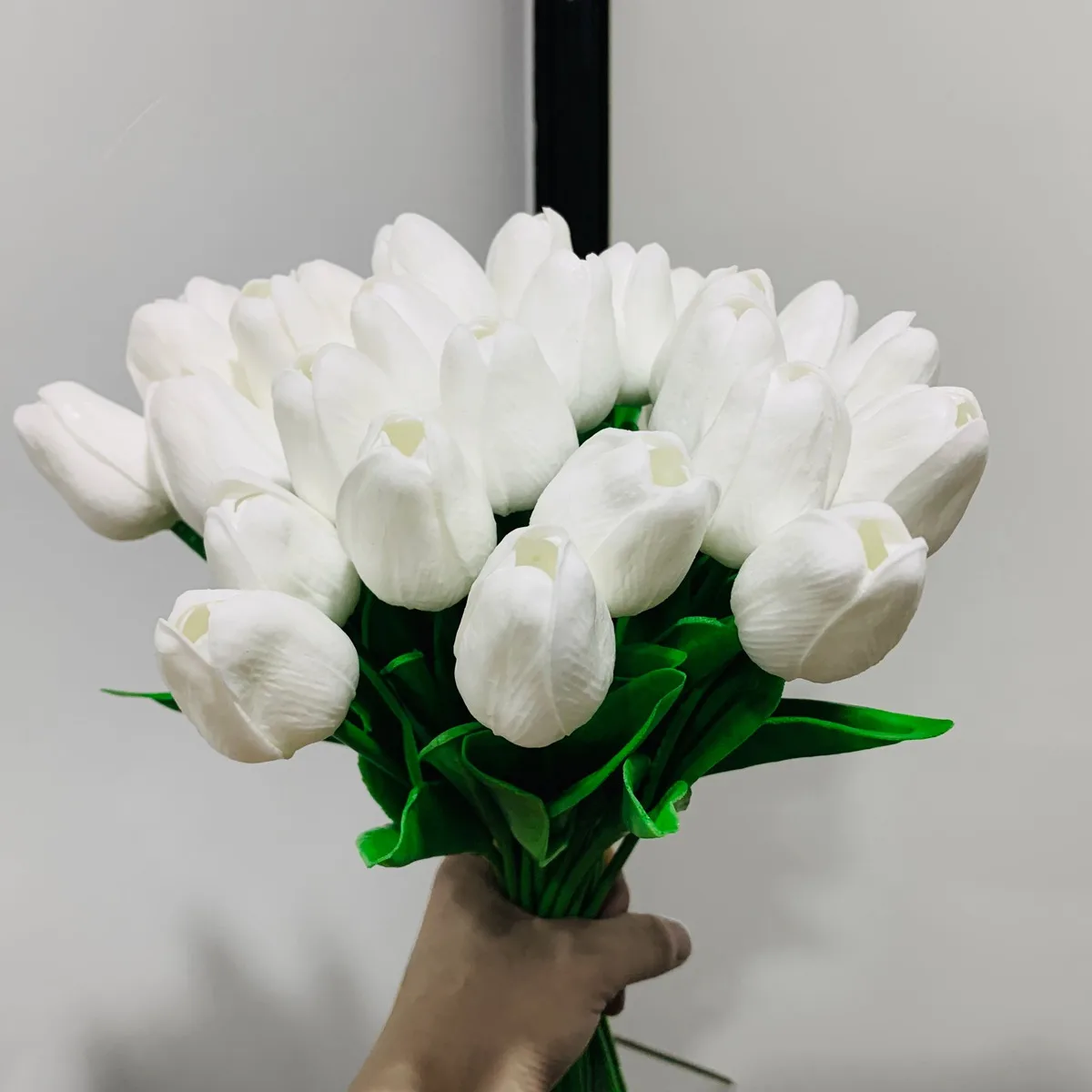 10pcs/20pcs Artificial Tulips Flowers for Mother's Day Easter Valentine's Day Gift Bulk Home Kitchen Wedding Decoration PH345