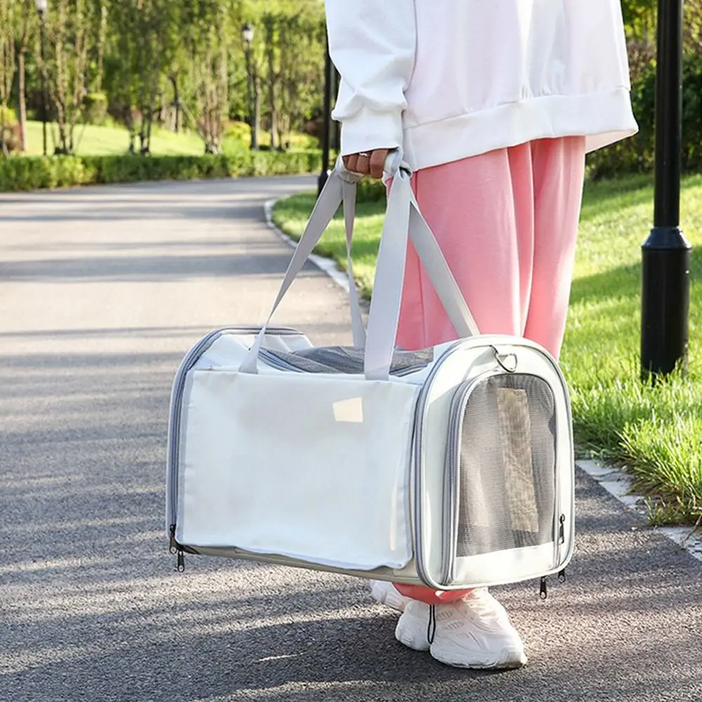 

Creative Breathable Portable Pet Bag Large Capacity Comfortable Travel Puppy Bags Foldable Cat Carrying Bag For Cat Puppy Dog