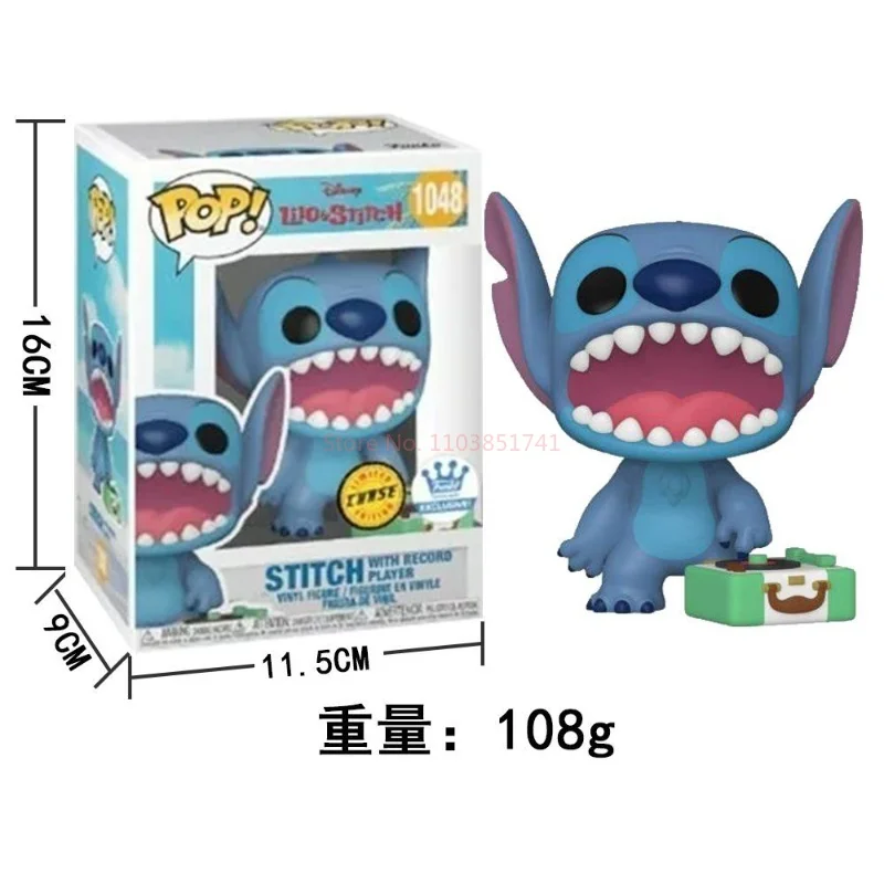 Funko Pop-Figurines d'action en vinyle Stitch pour enfants, figurine thème 01 #02 #636 #1048 #127, modèle de collection mignon, jouets pour cadeau