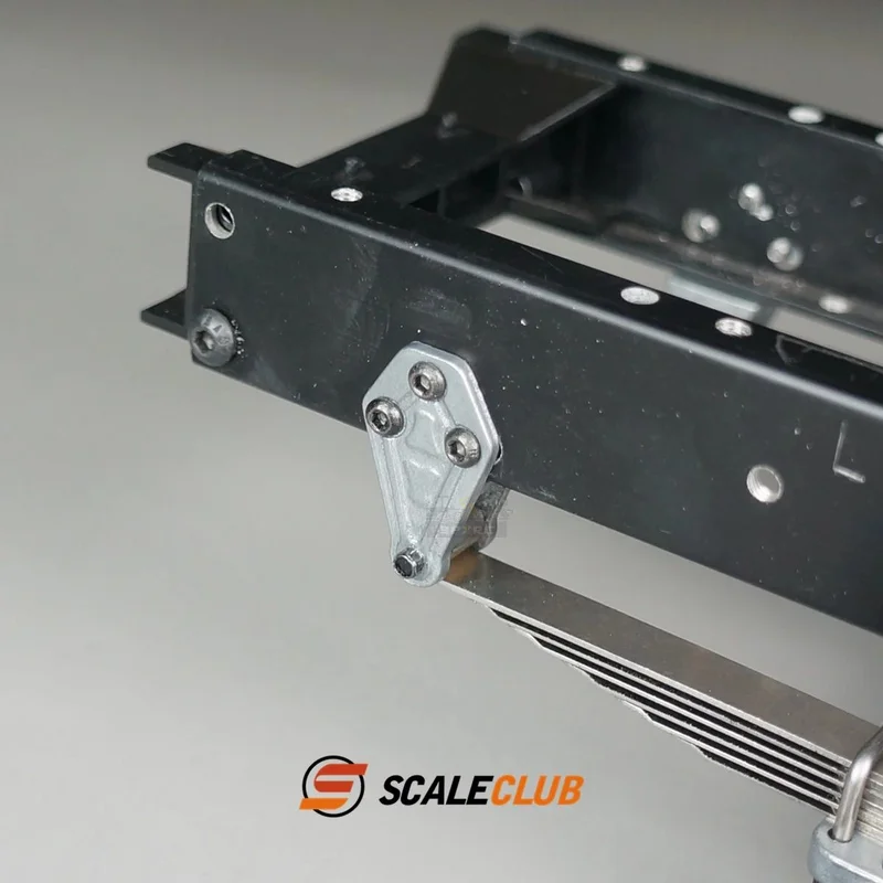 Scaleclub Model 1/14  Tractor Mud Head Truck DIY Front Suspension Lifting Lugs Steel Plate  For Tamiya  Scania 770S MAN Benz