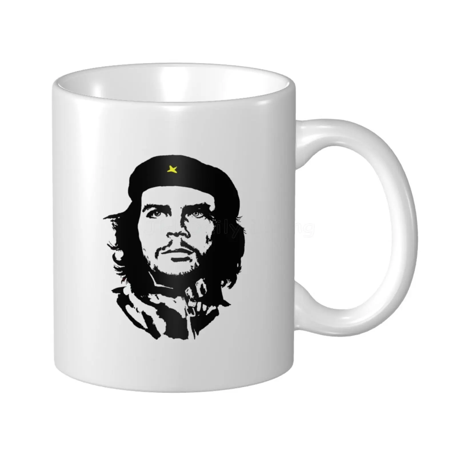 Che Guevara Logo Print Coffee Mug Coffee Tea Cocoa Cup Ceramic Mug 11oz Milk Cup Novelty Gifts Personalized Cup Coffee Mugs