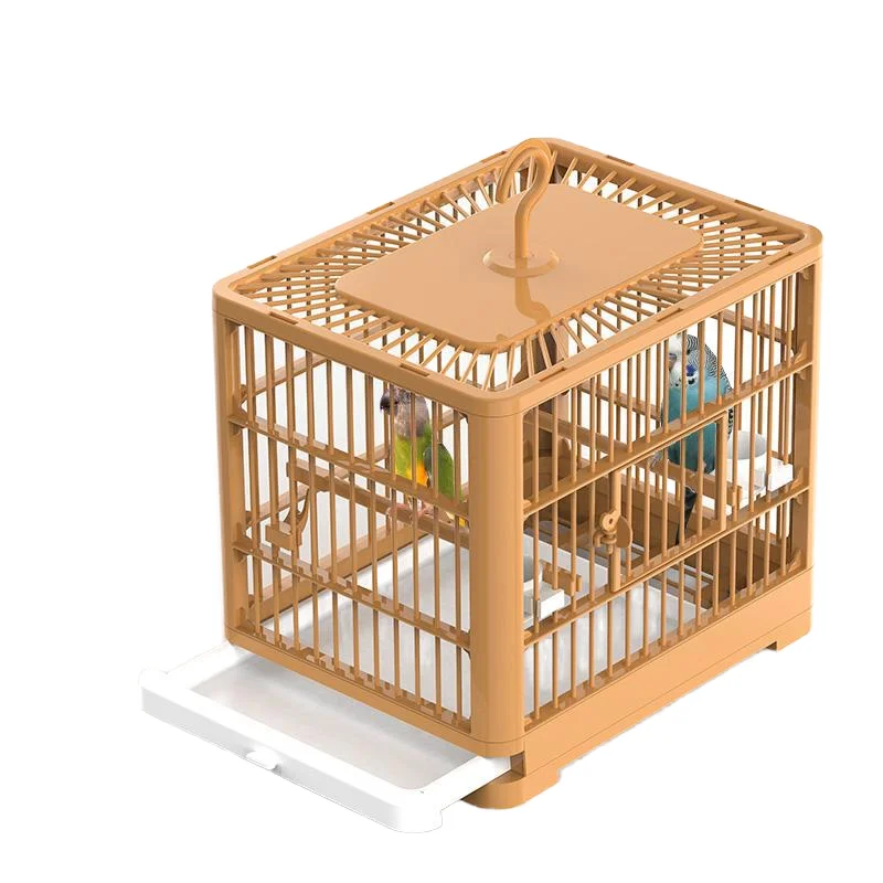 

Large Space Portable Bird Cage Foldable Parrot Outer Cage With Breathable Viewing Window Household Special Bird Supplies