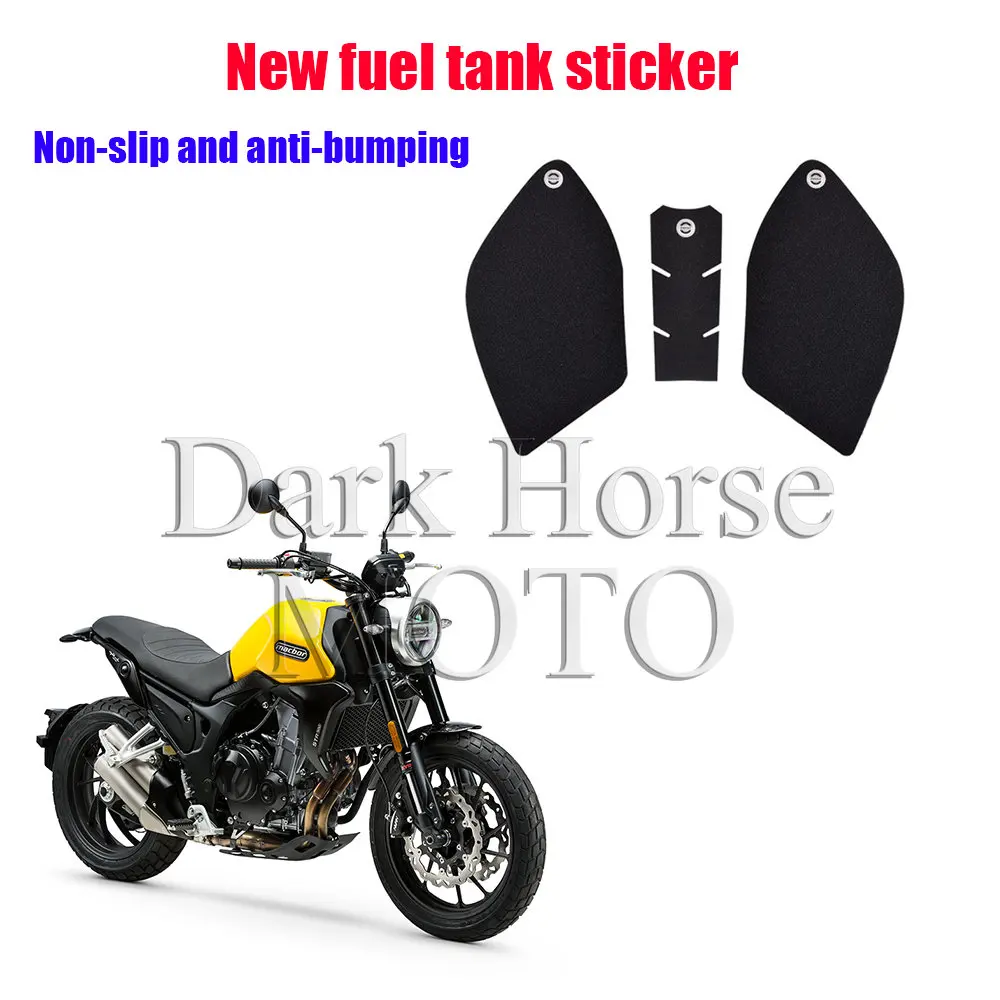 

Motorcycle Modified Fuel Tank Sticker Protects The Fuel Tank Side With Anti-Slip Accessories FOR Macbor Eight Mile 500