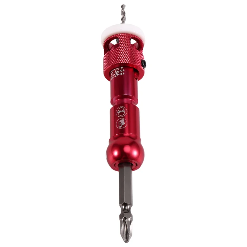 

A01F-For Drill Presses Low Friction Depth Stop Drill Bits Carbide Tipped Countersink Drill Bits For Precise Countersinking