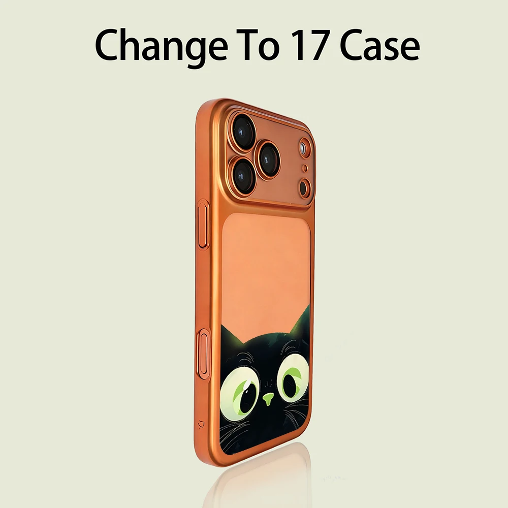 Niedliche Kätzchen-PC-Schutzhülle für iPhone 13 Pro Max Hüllen iPhone 17 11 12 13 ProMax 16 14 15 Plus 17 Air Sturzsichere Lustige Katzenhülle – Detail 7