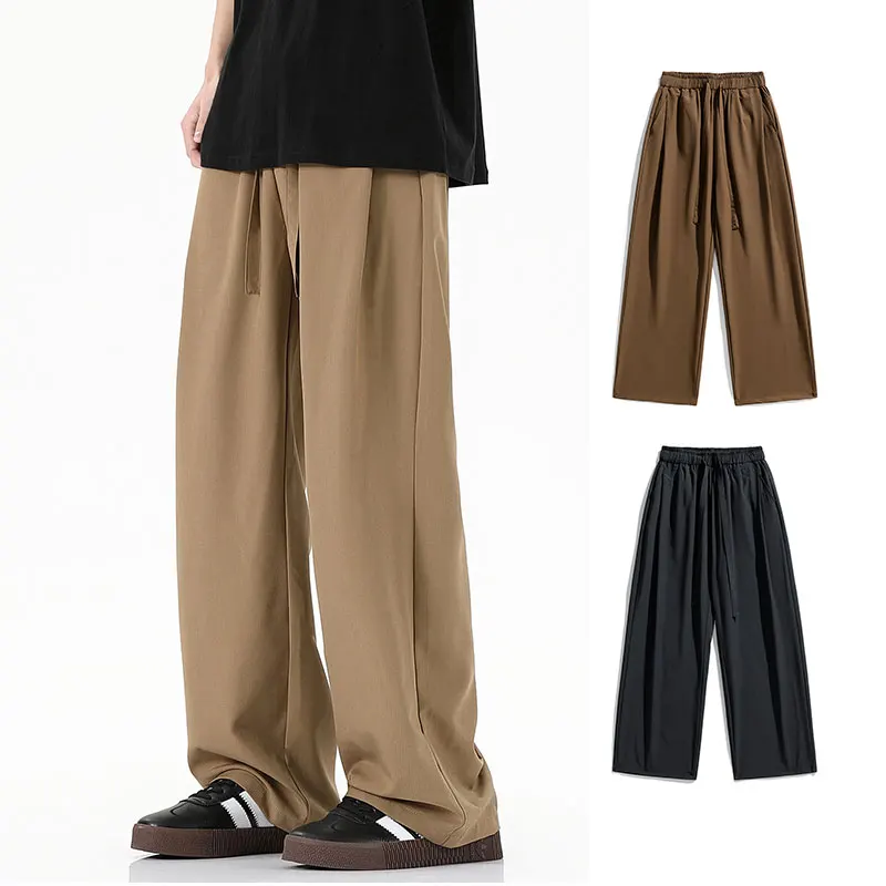 

Spring Autumn Long Pants Loose Comfortable Breathable Men Outdoor Casual Long Pants Hiking Running Fashion Casual Sports Trouser