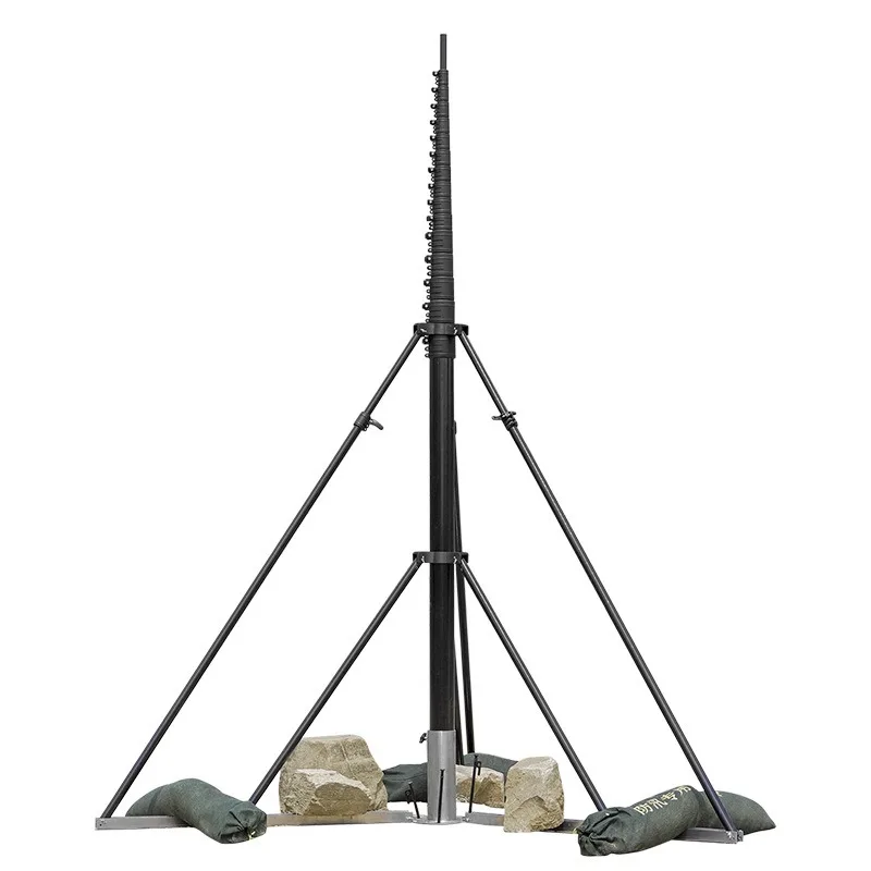 8-18 meters carbon fiber ultra-tall elongated photography tripod stand telescopic rod high-altitude shooting rod camera pole