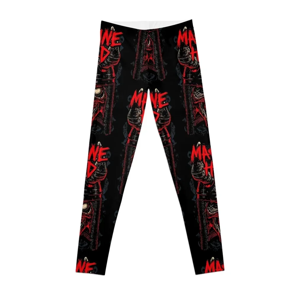 

Machine Head Band - Logo Band Leggings Sweatpants Women's tights sportswear for gym Legging sport Womens Leggings