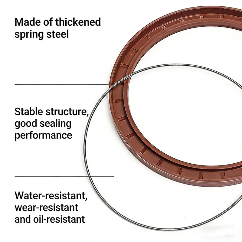 High‑Quality FKM Skeleton Oil Seal High Pressure Resistant Long Service Life ID 56‑65mm Industrial Machinery Sealing Parts