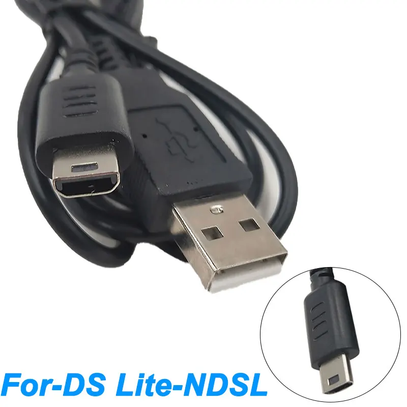 

1pcs USB Data Charger Charging Power Cable Cord for DS Lite DSL NDSL For NDSi 3DS New 3DS XL LL NDS GBA SP