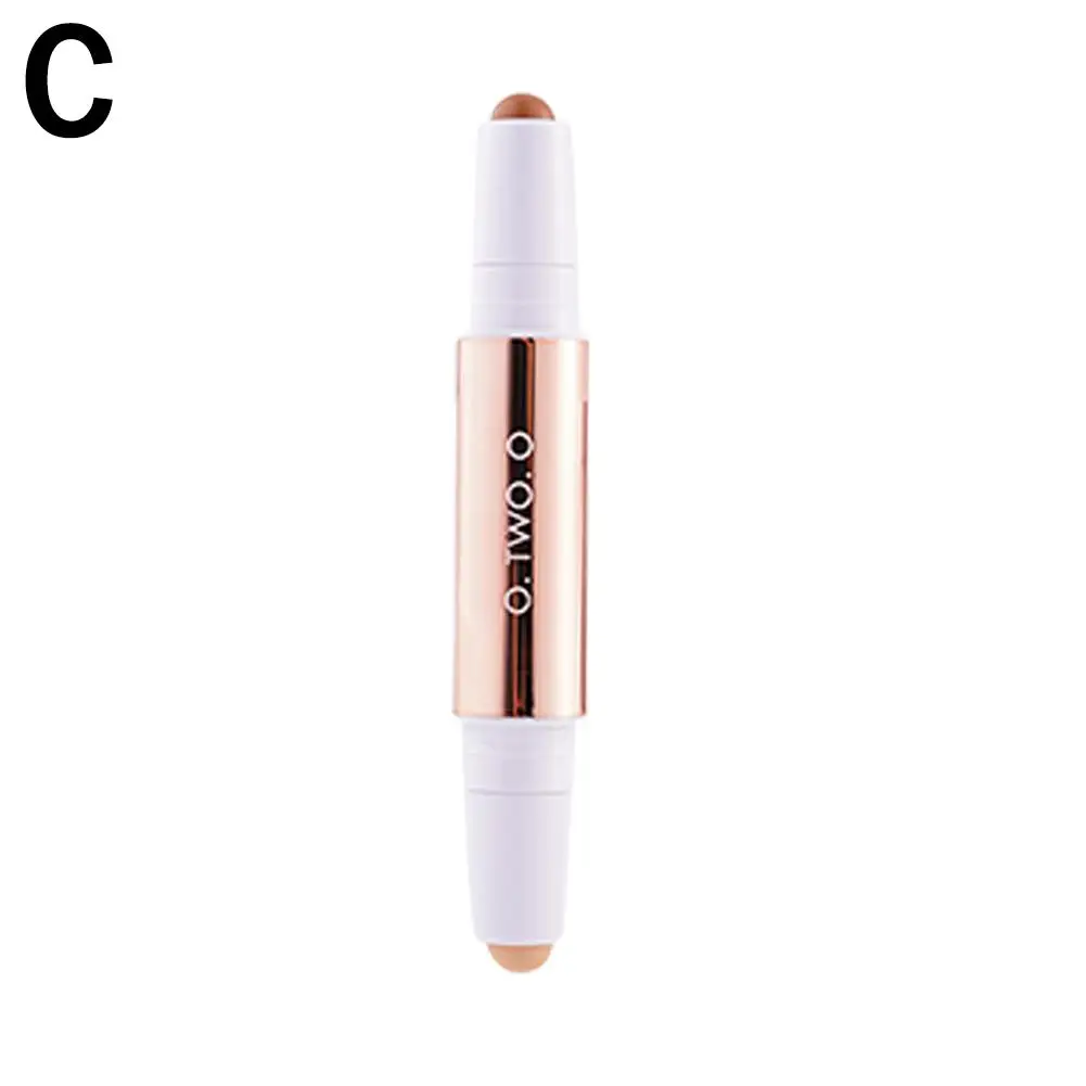 Double-Headed Contouring Stick - Waterproof Face & Pen, Makeup & Tool Clavicle Concealer 3D Contouring Highlight K0Q8