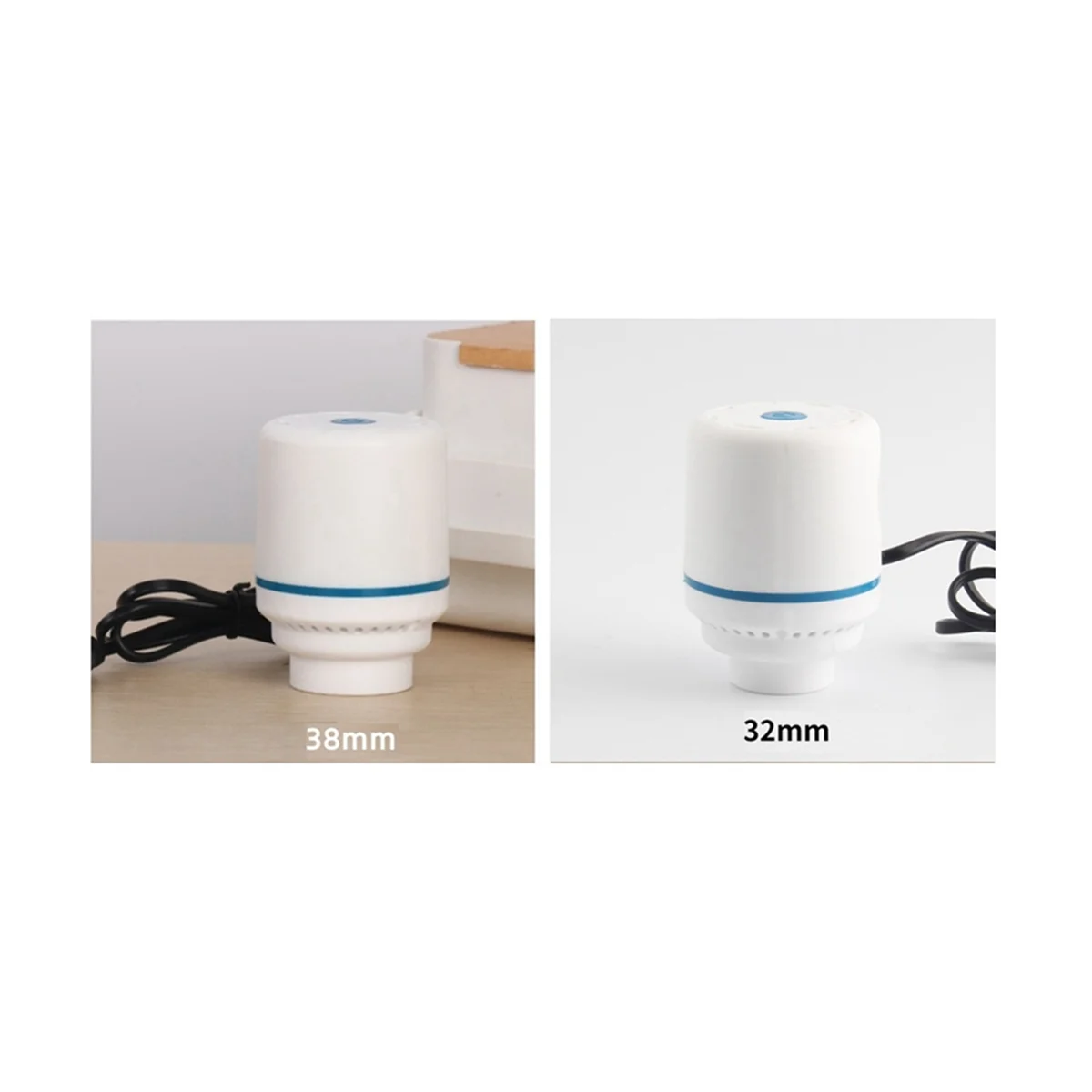 2Pcs Vacuum Compression Bag Electric Pump Air Pump Mini Vacuum Sealer Save Space for Clothes Food EU Plug