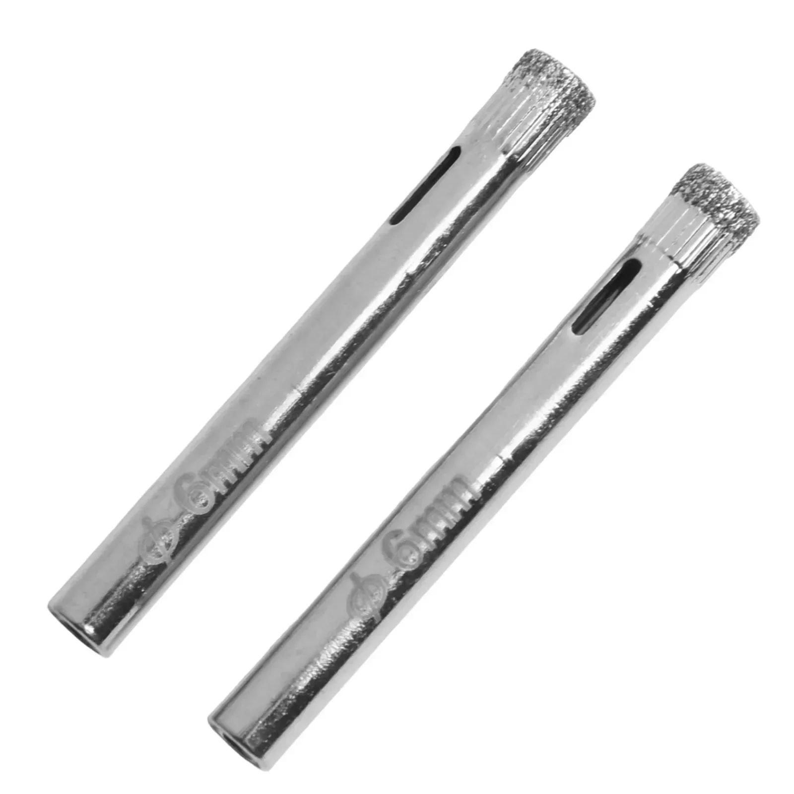 Drill Bits 6mm Diamond Coated Drill Bit Diamond Drill Bit Workshop Equipment Accessories Replacement Saw Tool 12Pcs 6mm Bit