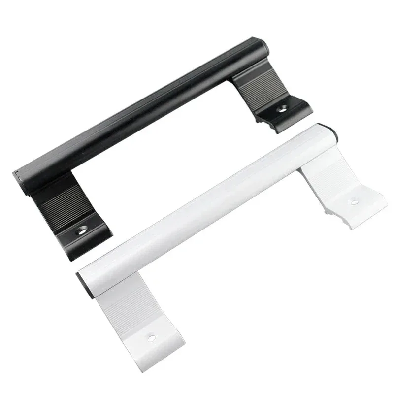 8 Inch Glass Door Pull Handle for Patio Doors Universal Right/Left,Aluminum Alloy Sliding Door Handles Furniture Cabinet Handle