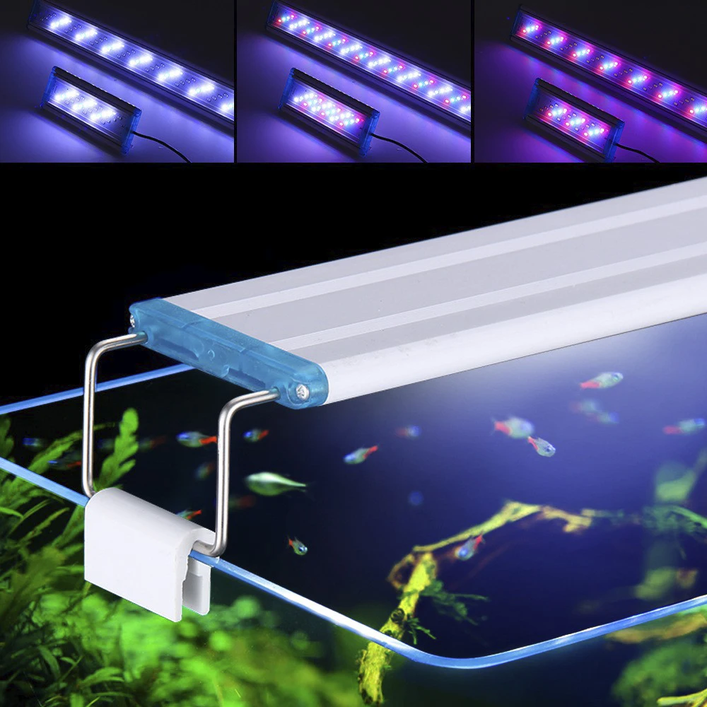 1pc 90-260v lâmpada do tanque  - Aquarium Fish Colorful avaliação e preço