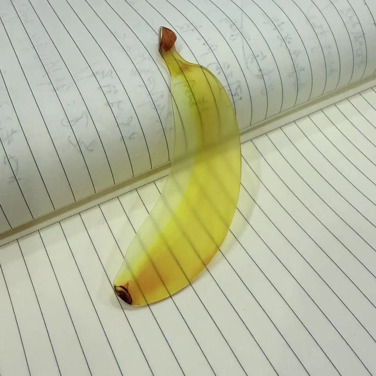 Delicate Transparent Acrylic Apple Bookmark Reading Mark Student Gift Premium Feeling Cute Grape Tomato Bookmarks