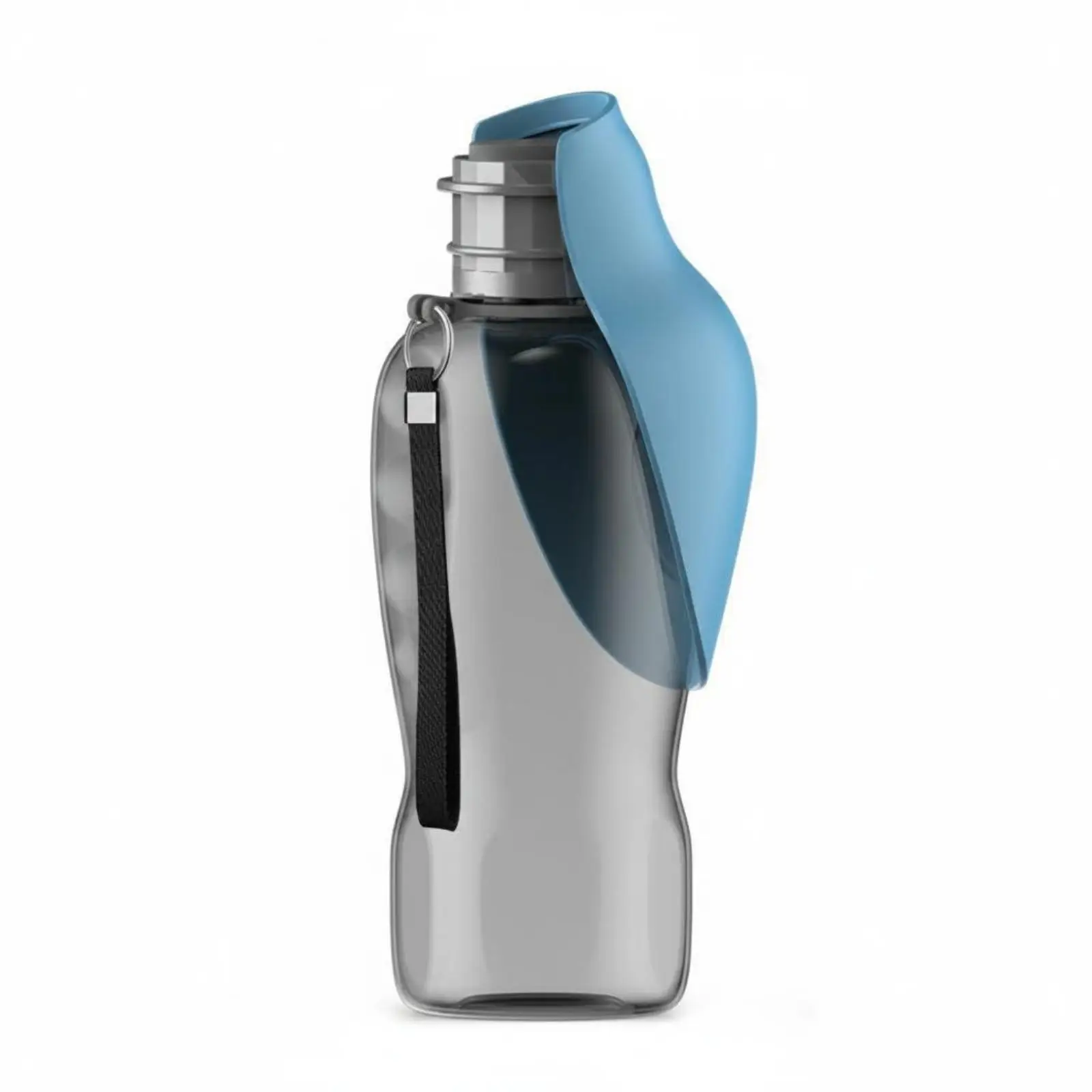One Hand Pet Water Bottle Dispenser Large Capacity Portable Dog Drinker for Park Hiking Daily Exercise Use