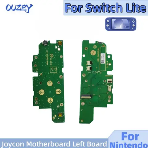 Placa base Joycon izquierda para Nintendo Switch Lite, piezas de reparación de placa izquierda para máquina de consola de juegos Switch Lite, 1 Uds.