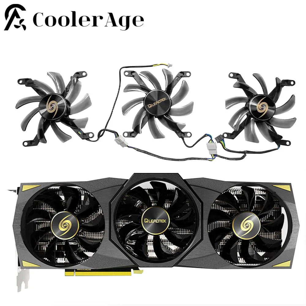 

8 6 мм T129215SU RTX2070S RTX2080 RTX2080S RTX2080Ti вентилятор видеокарты для LEADTEK RTX 2070S 2080 2080S 2080Ti вентилятор видеокарты