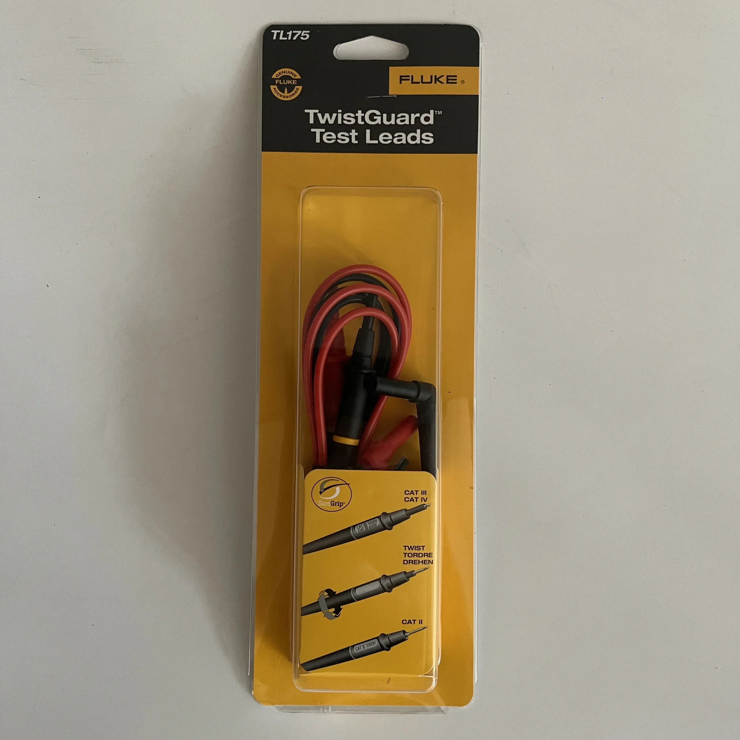 

Original-FLUKE TL175 Twist-Guard Test Leads