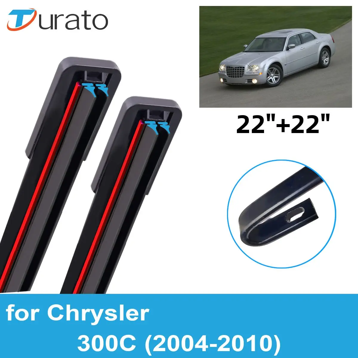 

2 шт., щетки стеклоочистителя для Chrysler 300C 2004-2010 годов