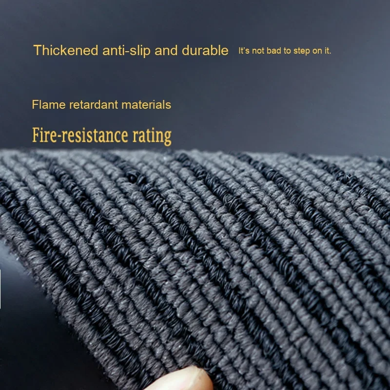 Factory Direct Hard Fiber Floor Mats Hotel-Specific Wear-Resistant Non-Slip Water-Absorbent Mud-Scratching Outdoor Carpets