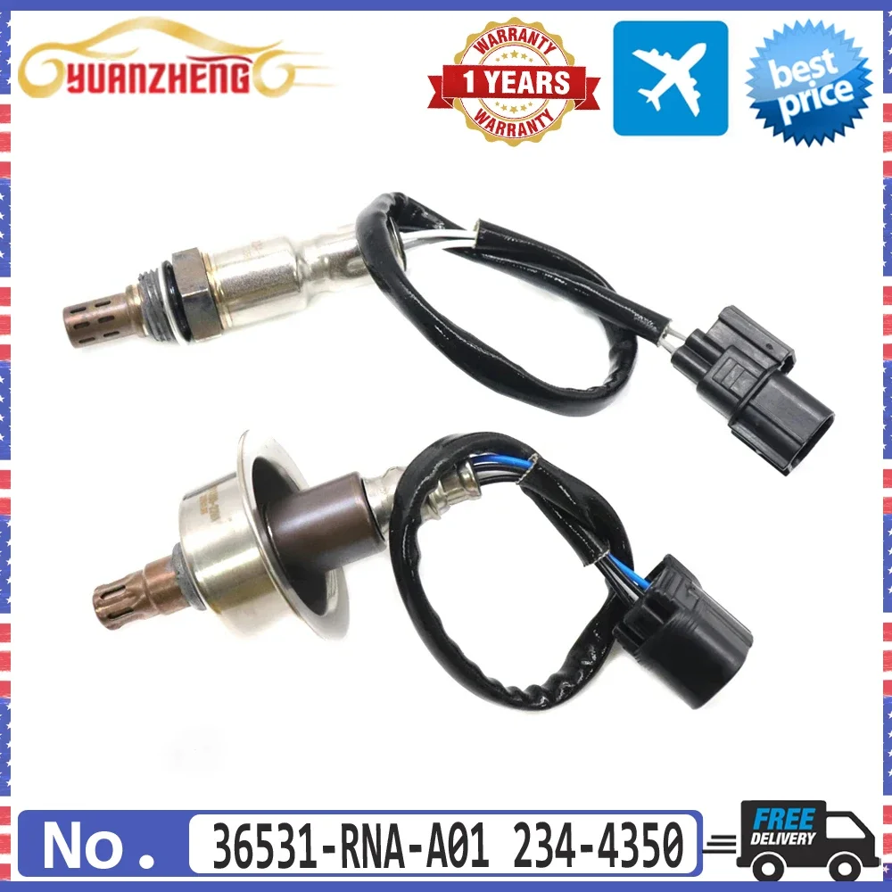 

NEW 36531-RNA-A01 234-4350 Front Rear Air Fuel Ratio Lambda O2 Oxygen Sensor for Honda Civic Acura ILX 1.3L 1.8L 2.0L 2006-2014