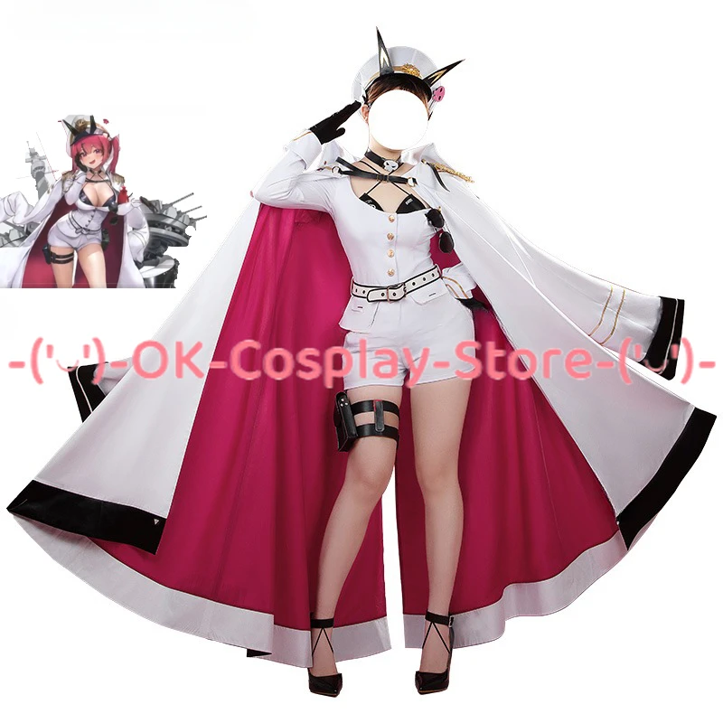 

Nikke Mast Cosplay Costume Women Fancy Party Suit Cloak Top Pants With Hat Halloween Carnival Uniforms Game Clothing Custom Made